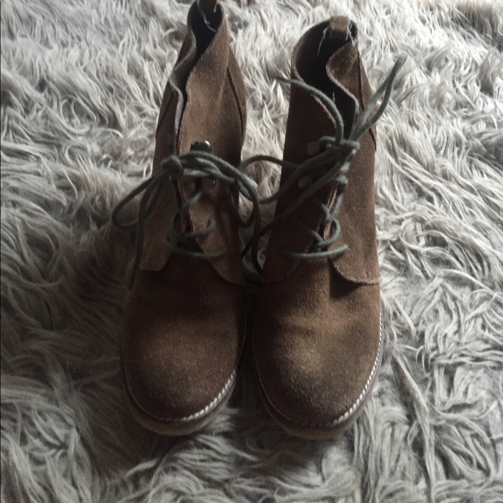 Kelsi Dagger "Charlot" Lace Up Booties