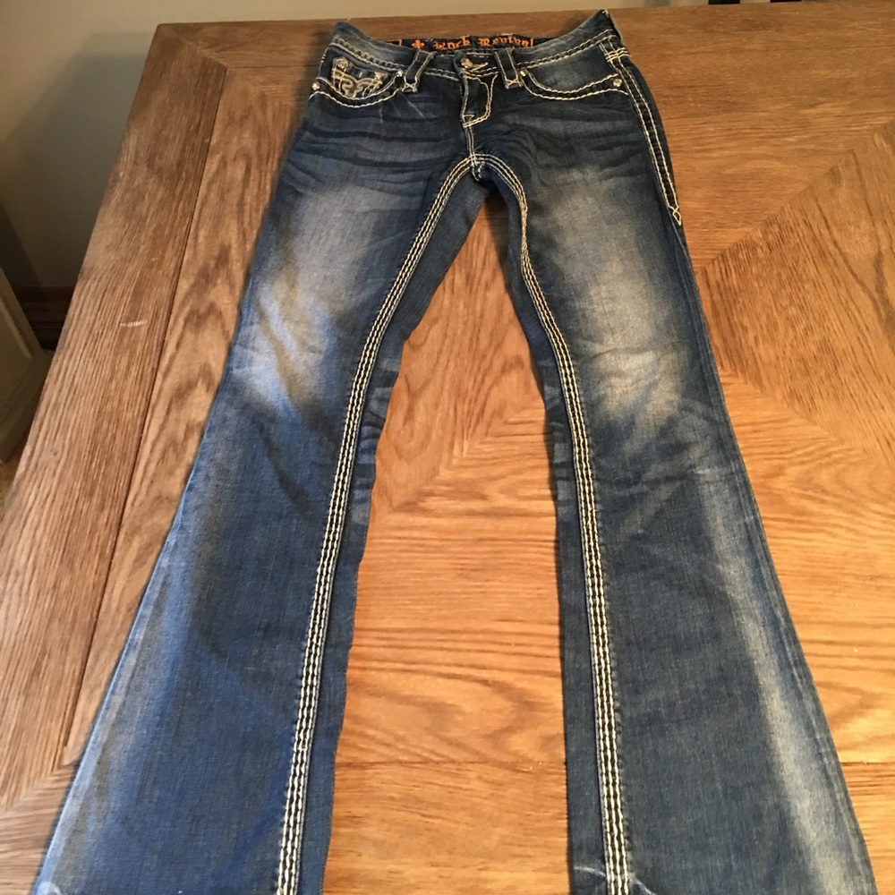 Rock Revivals size 24 boot cut jeans