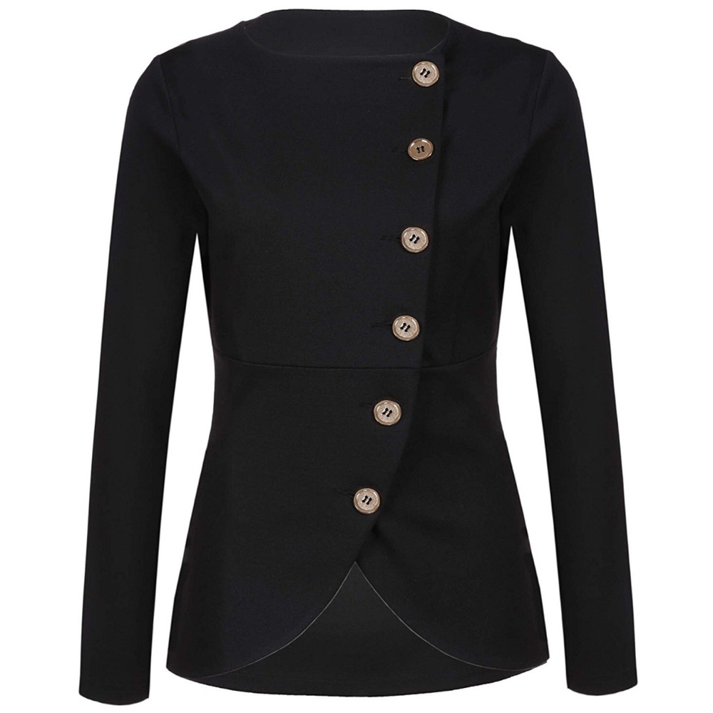 Women Long Sleeve Causal Jacket/Blazer
