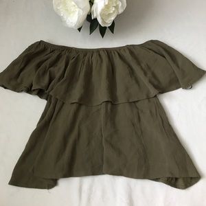 F21 Off the Shoulder Top