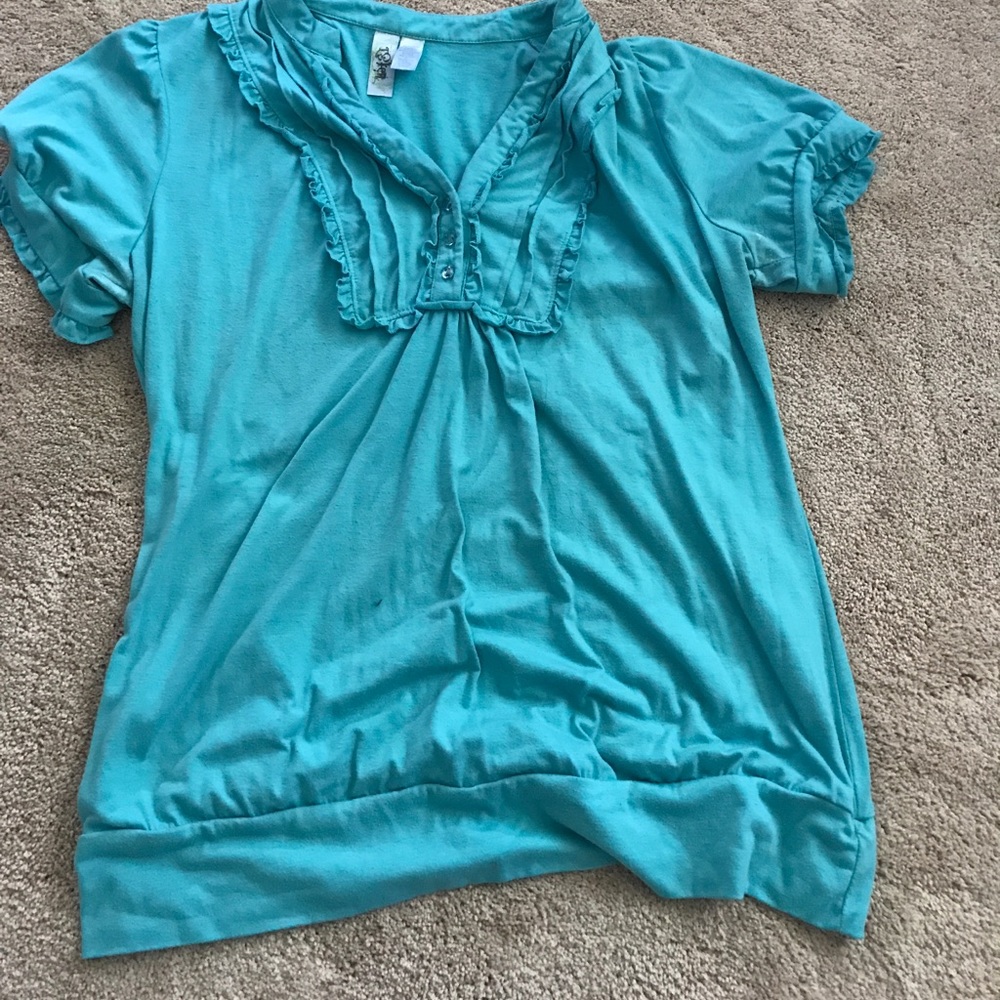 Blue shirt