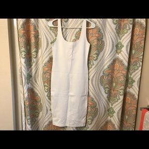 NWT F21 white bodycon dress