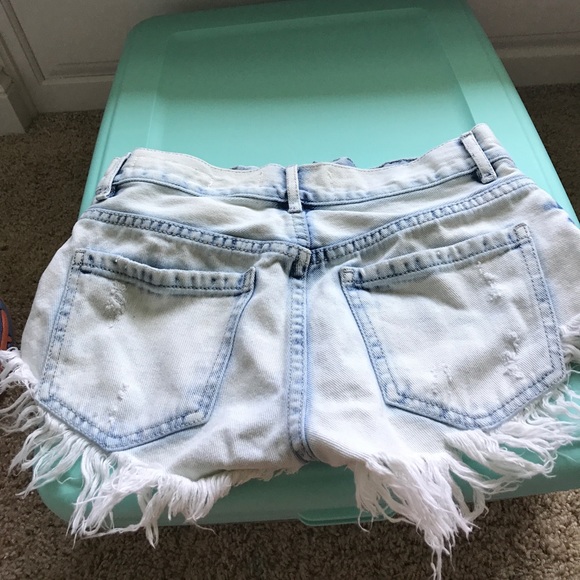 Shortie jean shorts - Picture 2 of 3