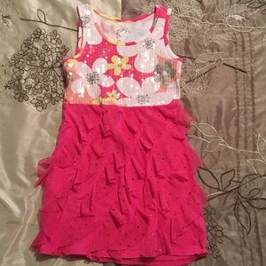 Justice Girls sparkle dress size 8