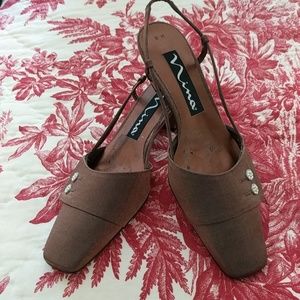 Sling back dress shoes