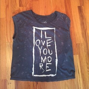 We the Free muscle tee