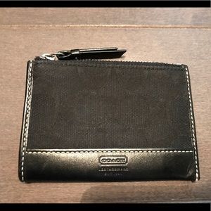 COACH Card Case w/Key Ring