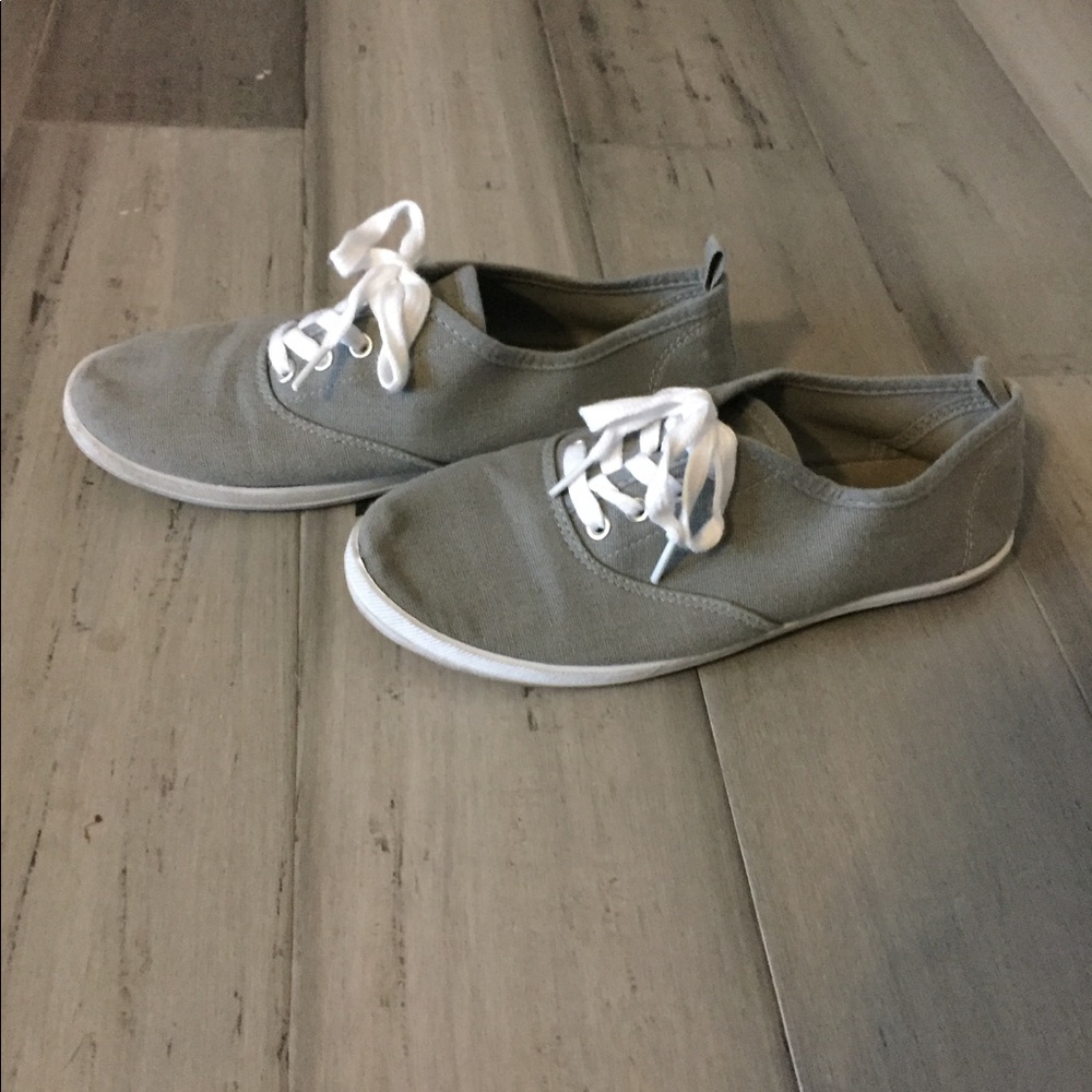 Casual grey sneakers