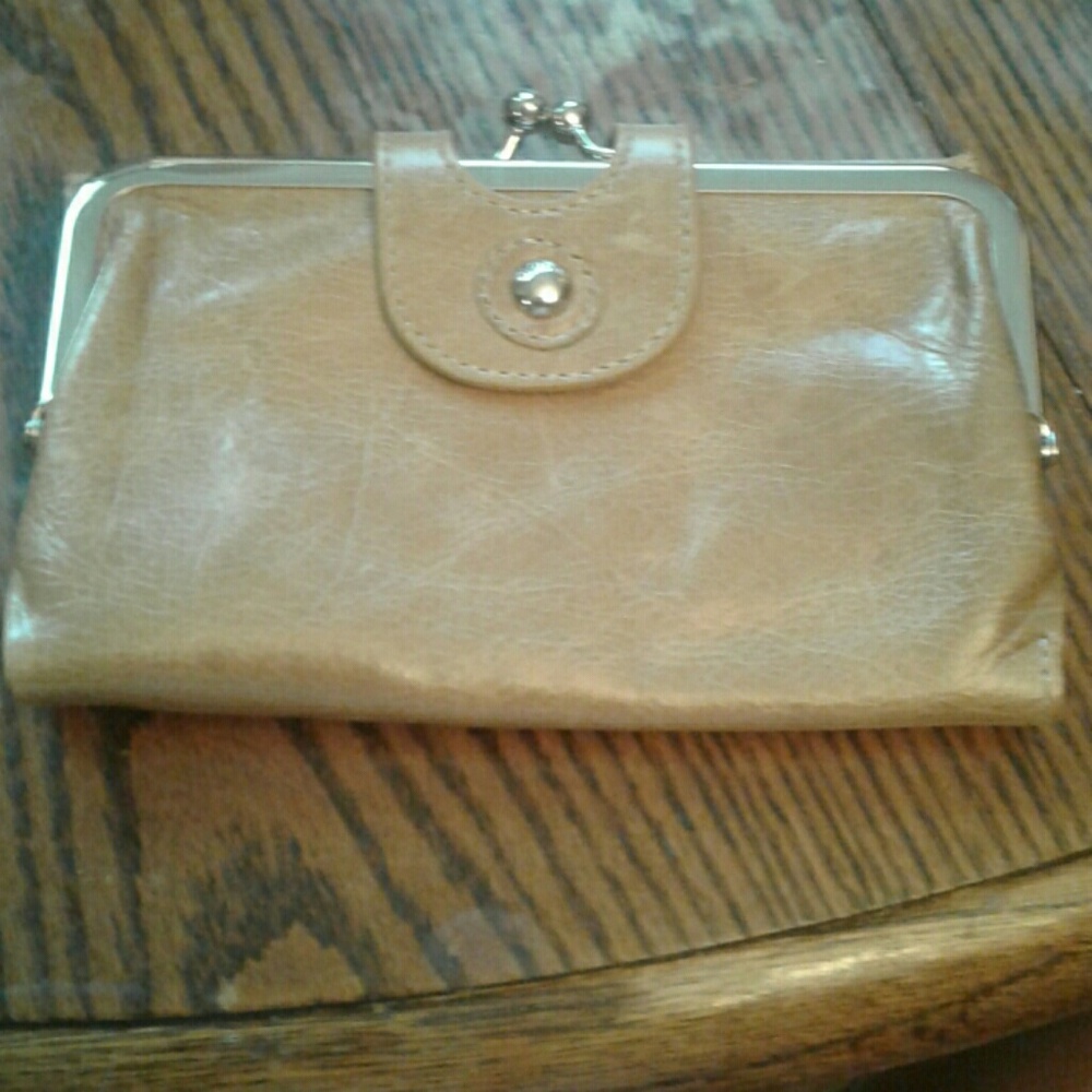 Brown Hobo wallet alice