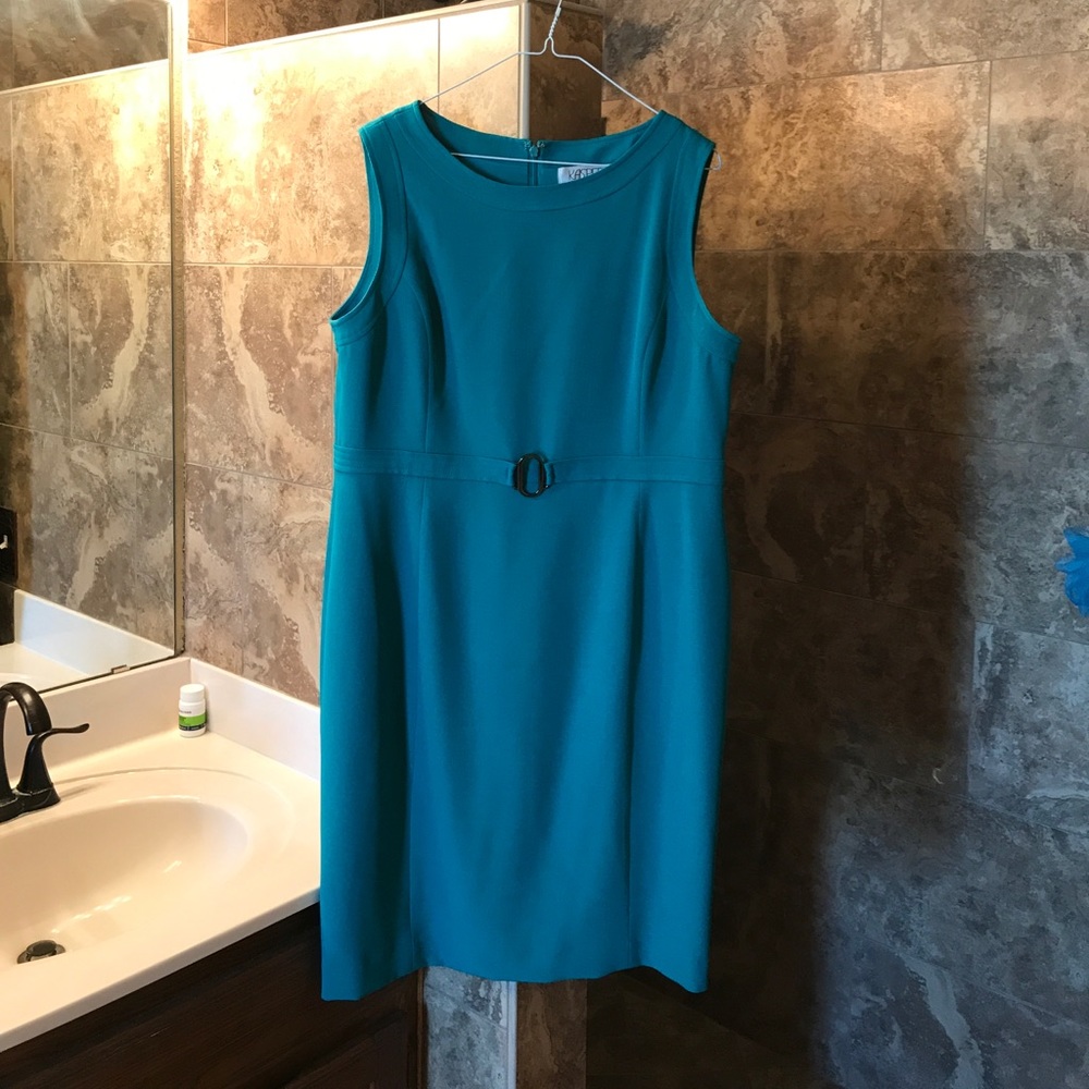 Teal Beautiful hardly worn size 16p Kasper brand