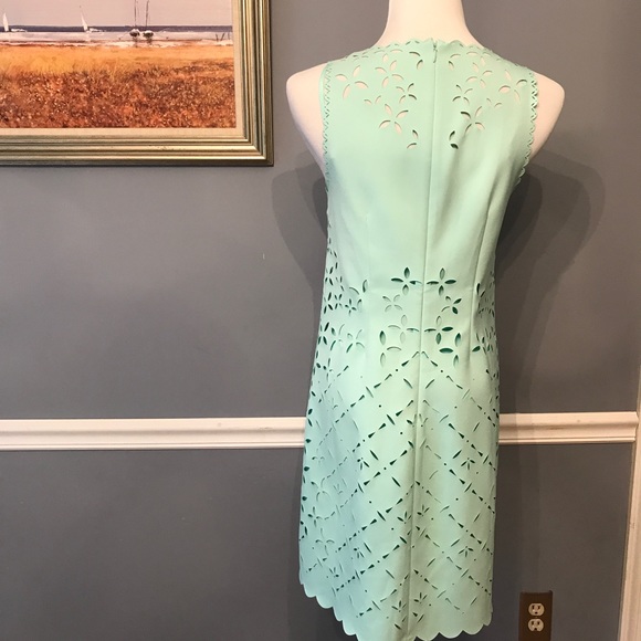 [J. Crew] Laser Cut Shift Dress - Picture 3 of 3