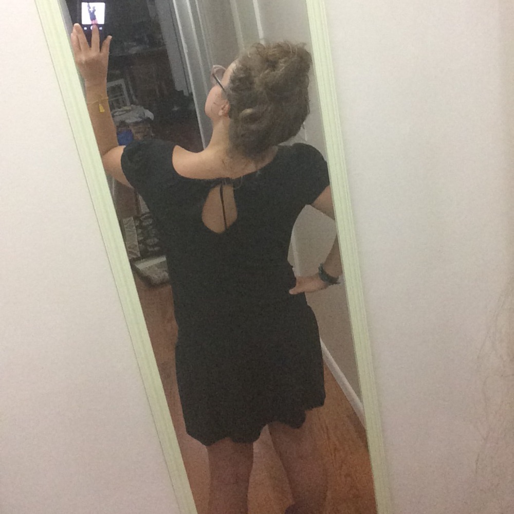 Black mossimo tunic dress