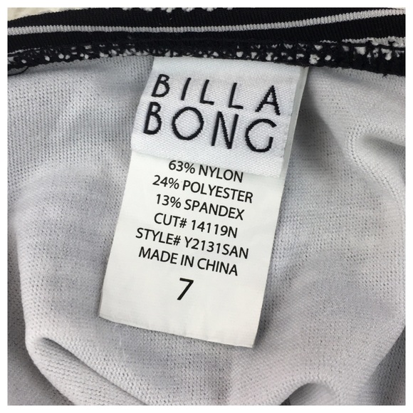 Billabong Striped Two-Piece Swimsuit - Picture 4 of 6