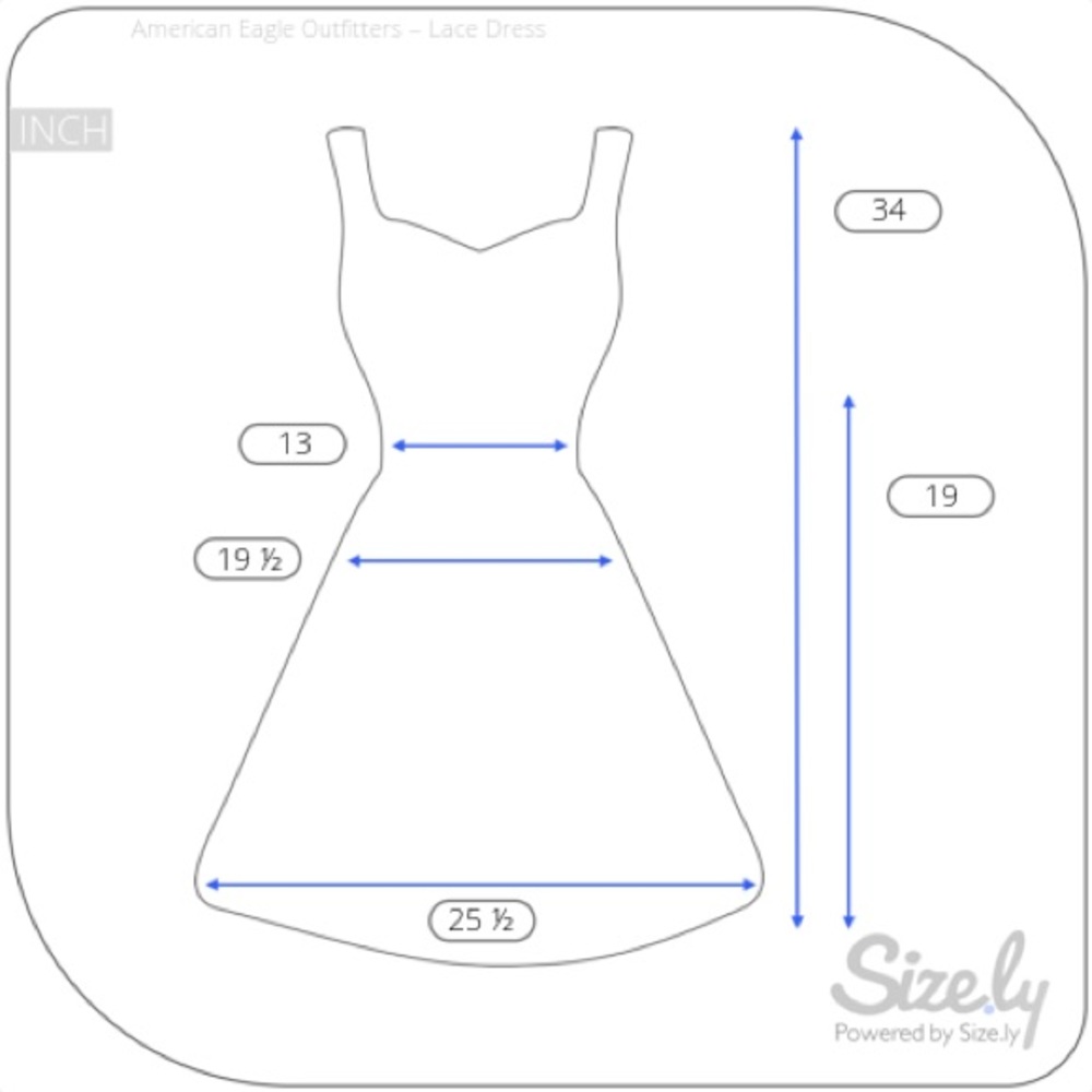 American Eagle Lace Dress - Picture 8 of 8