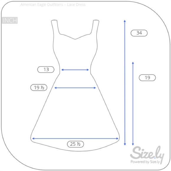 American Eagle Lace Dress - Picture 8 of 8