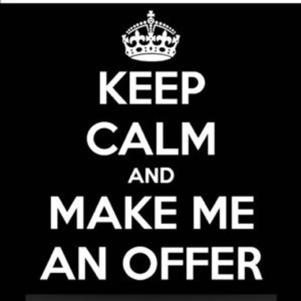 Make me an offer! I don't bite!