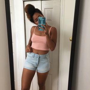 Hollister high waised shorts (5)