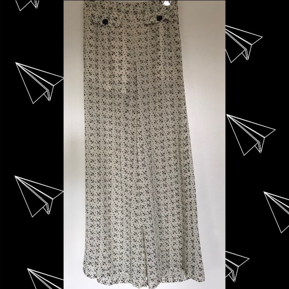Anchor print || Pants