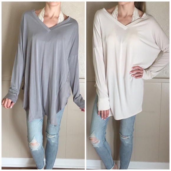 LAST ITEM▫️Softest Ivory Modal Basic Long Sleeve - Picture 6 of 6