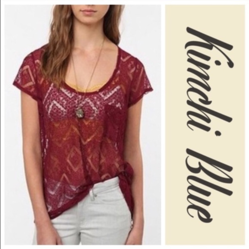 Urban Outfitters Lace Tee