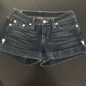 True Religion jean shorts