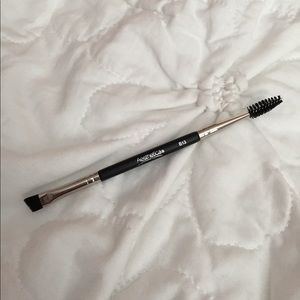 Double ended eyebrow brush and spoolie