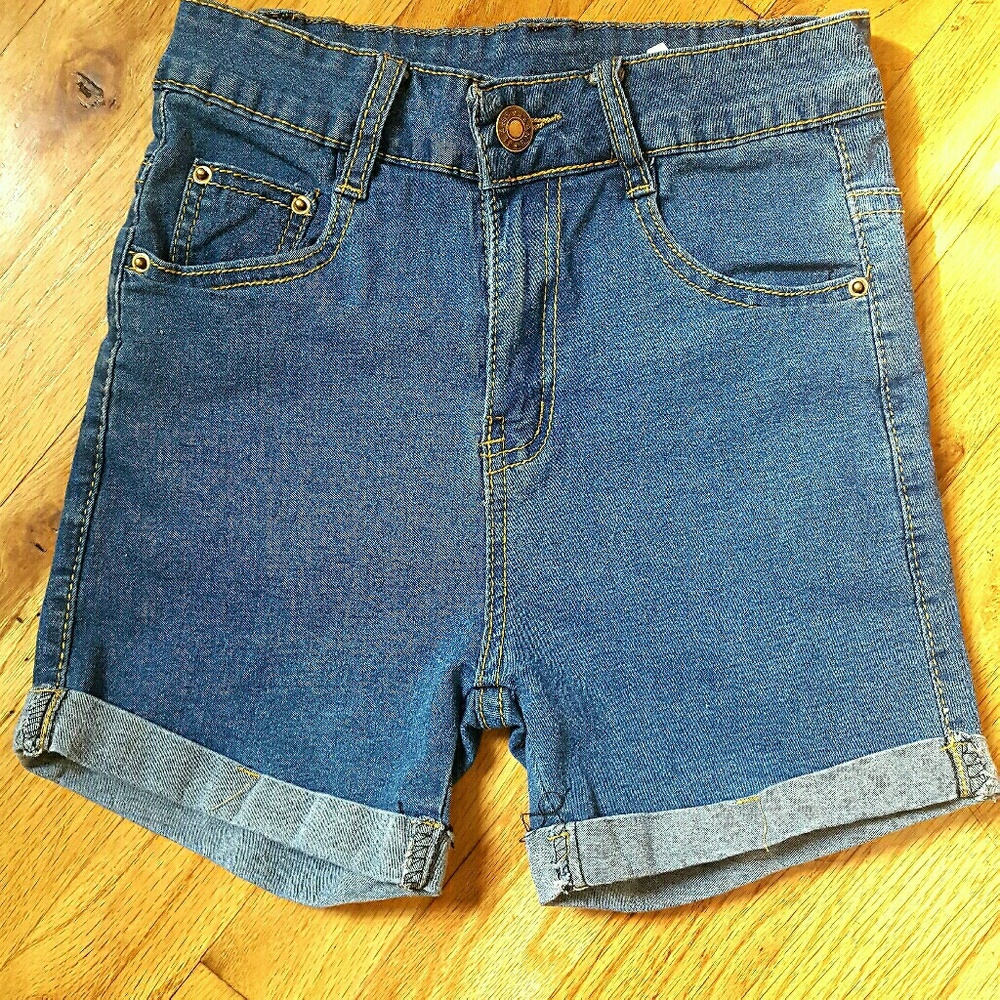 High waisted shorts