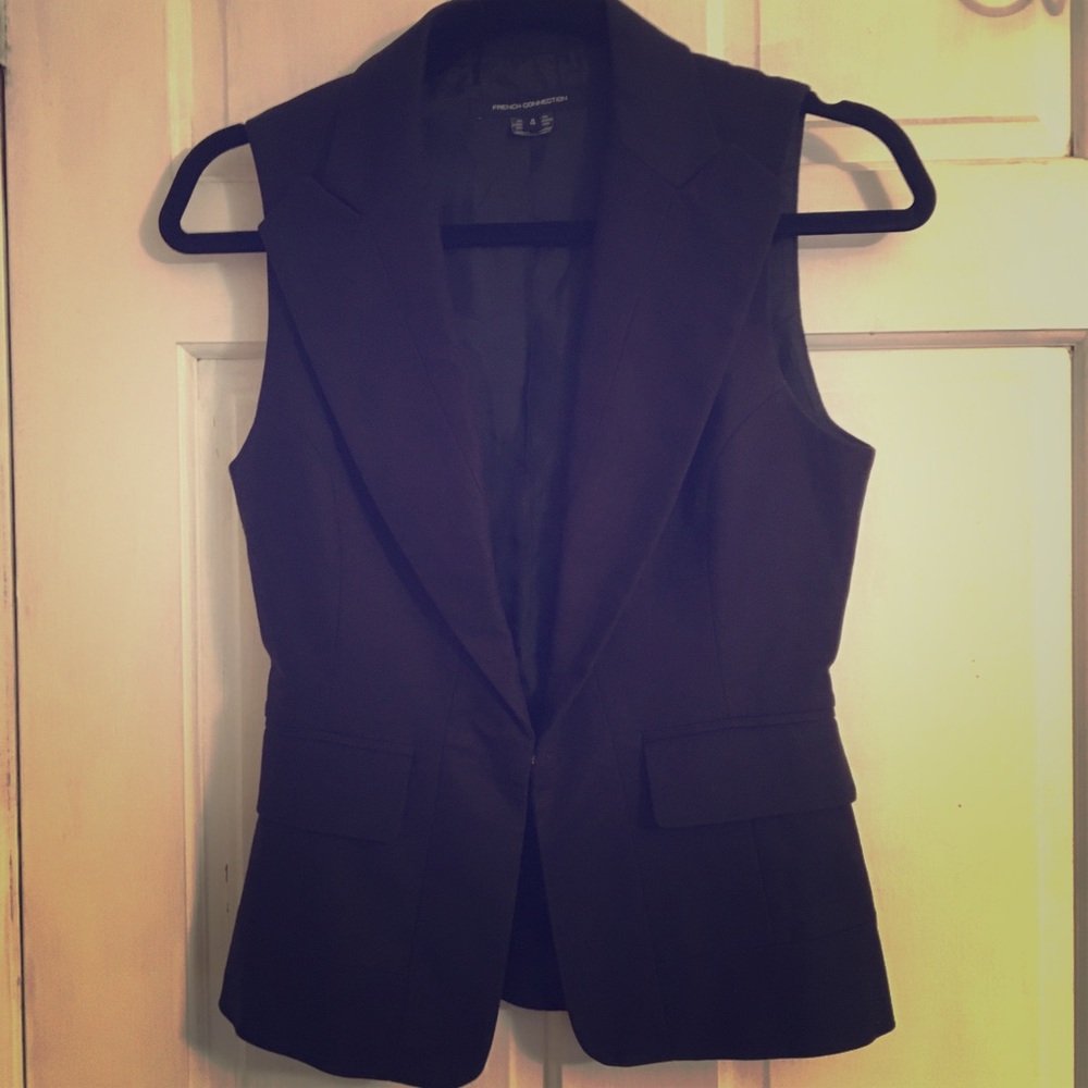French Connection tailored vest