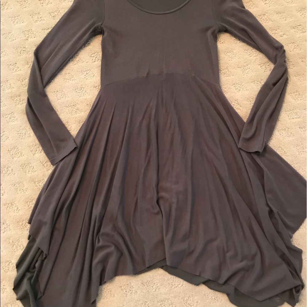 Brown cotton dress