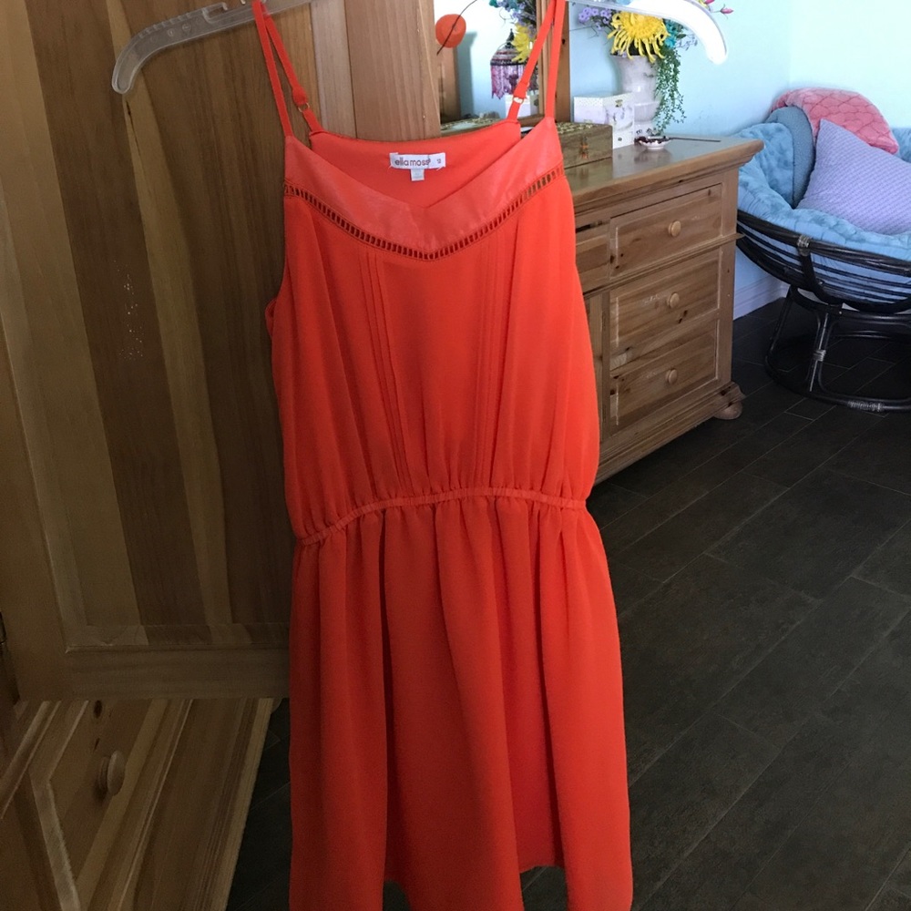 Orange Dress