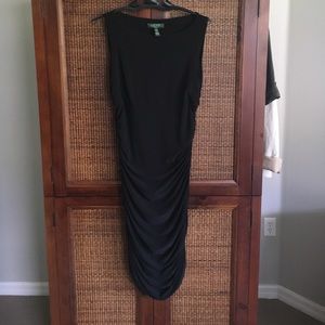 Black evening cocktail party dress LBD
