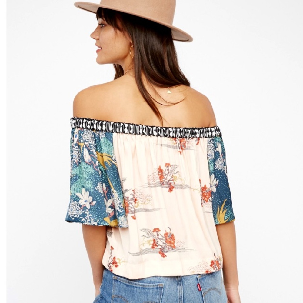 Off the Shoulder TOP Rockin' Rochelle Bardot NEW - Picture 3 of 4