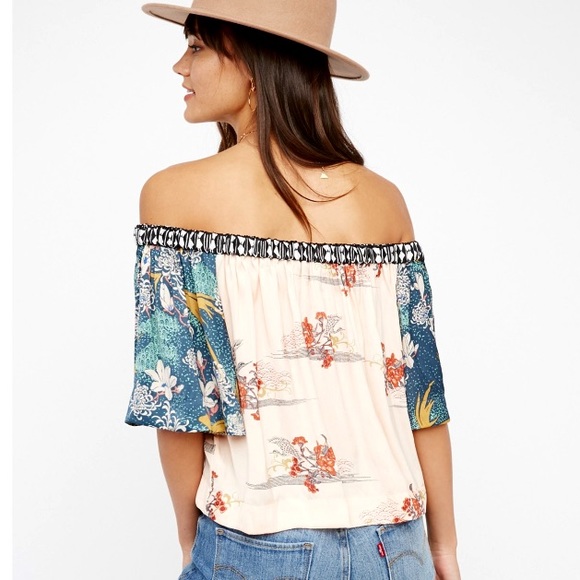 Off the Shoulder TOP Rockin' Rochelle Bardot NEW - Picture 3 of 4