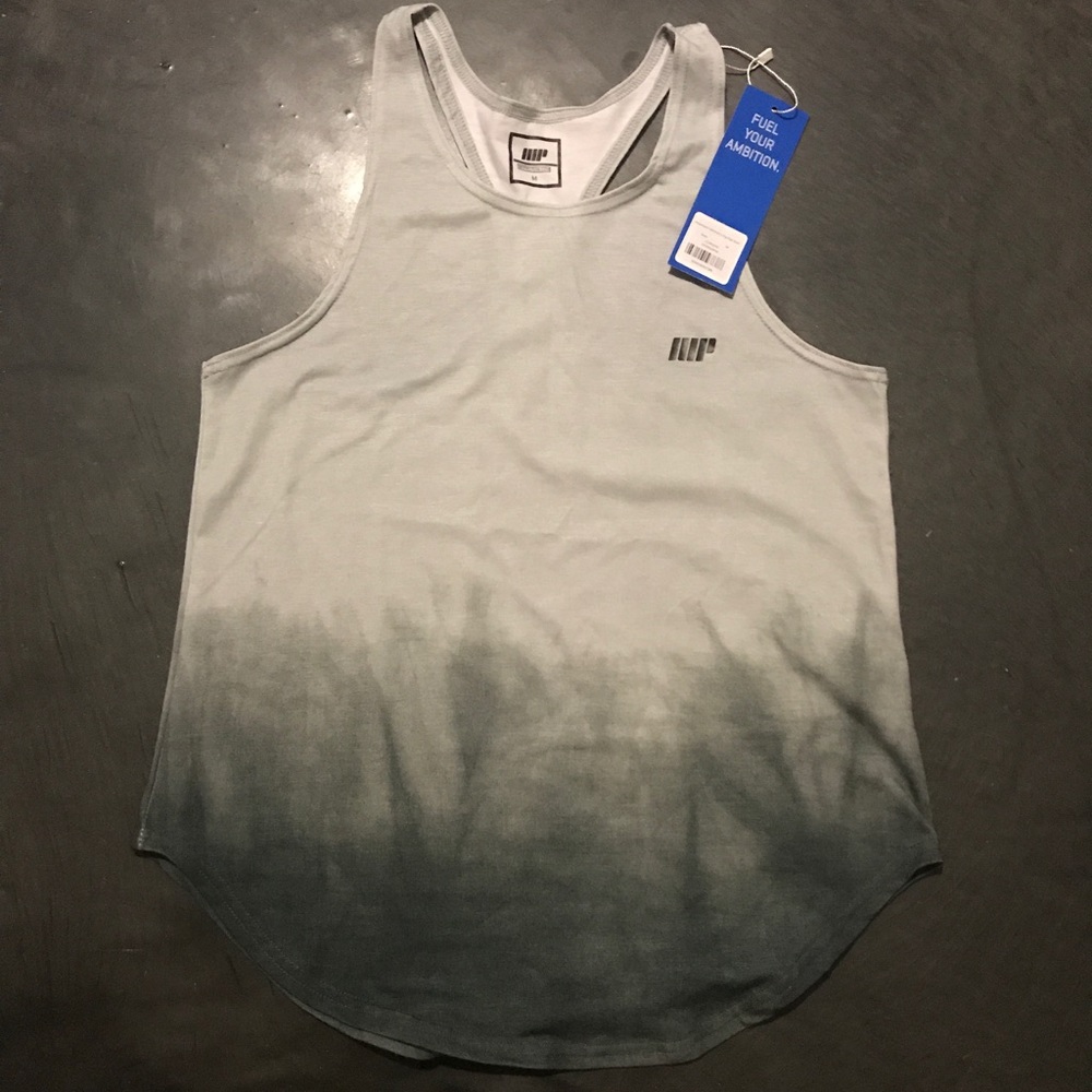 Myprotein gray tank top