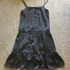 Brand new gray silky strap stress