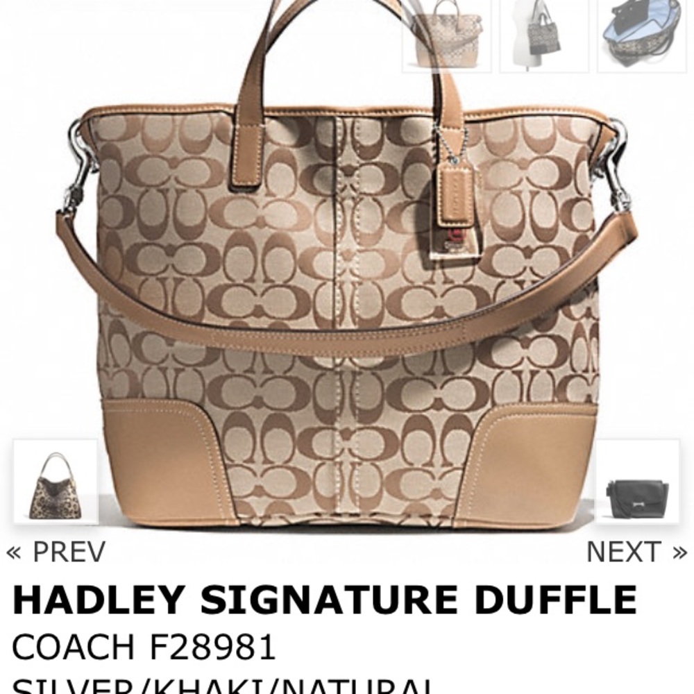 * Make an offer* Coach Handbag