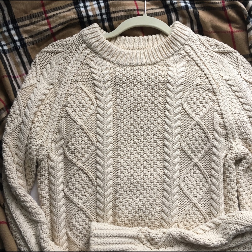 L.L. Bean Fishermans Sweater