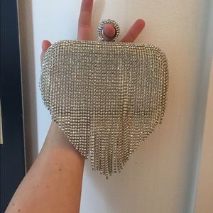 NWT Aldo rhinestoned evening bag