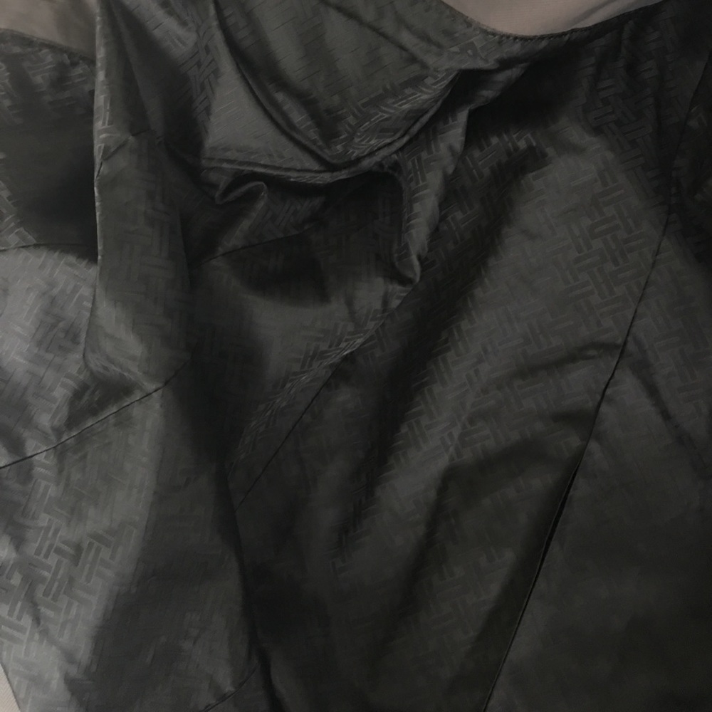 Cole Haan Gray Moto Trench Coat - Picture 7 of 8