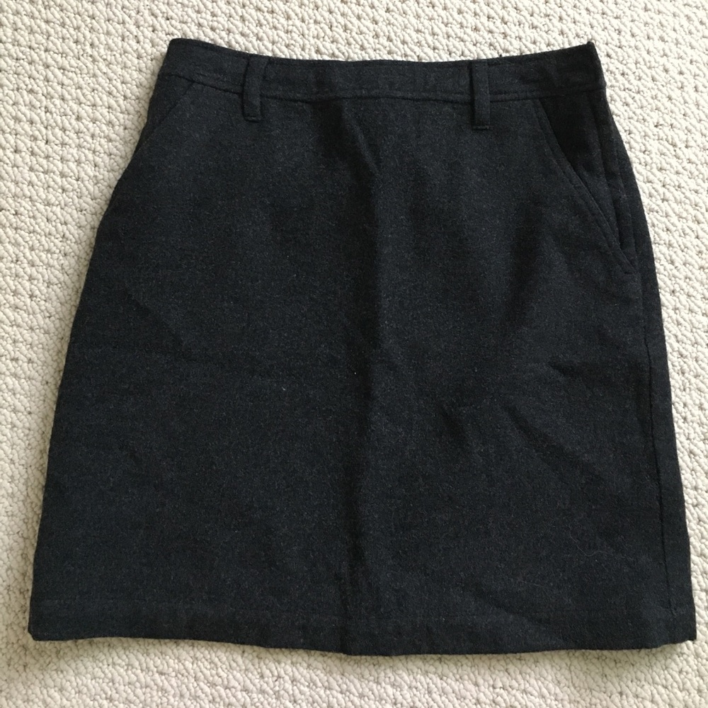 Wool J Crew skirt