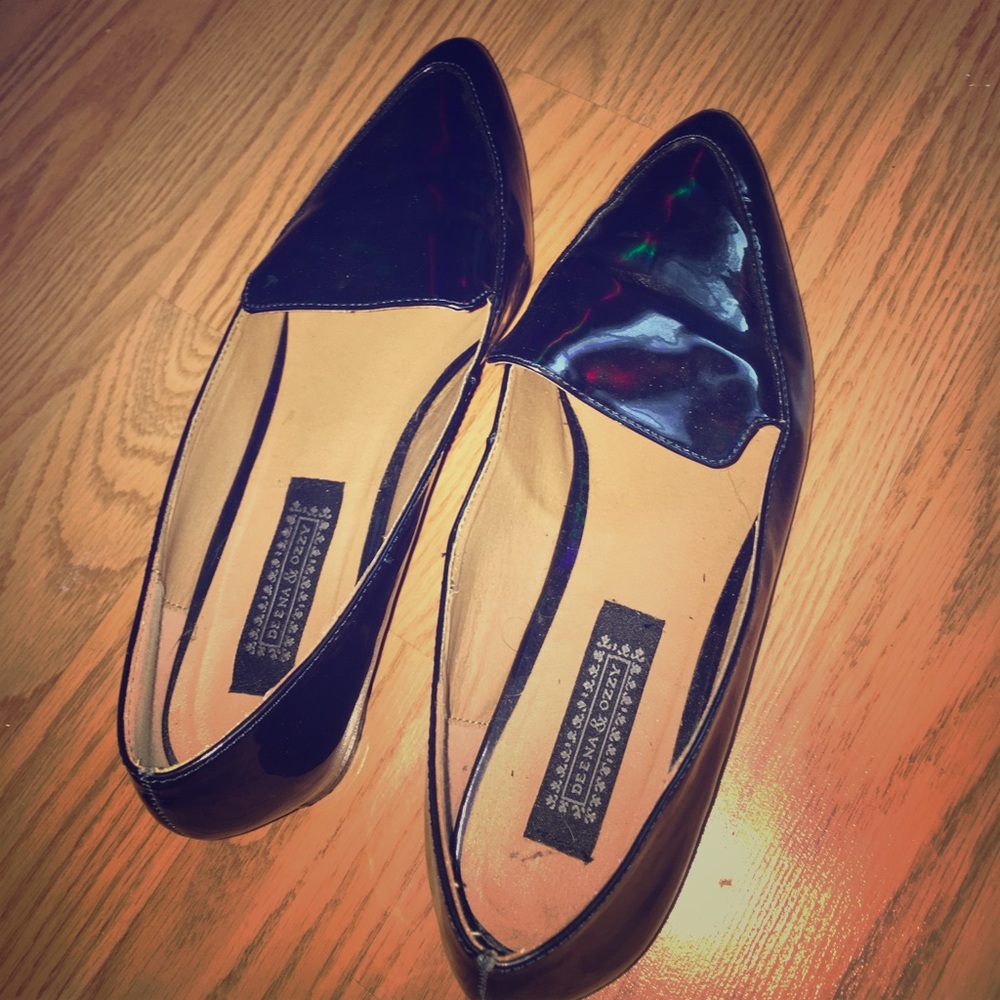 Deanna and Ozzy Patent Leather Flats