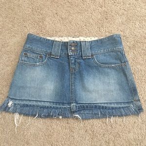Abercrombie and Fitch jean skirt