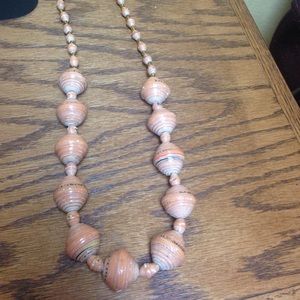 Be free revolution beaded necklace