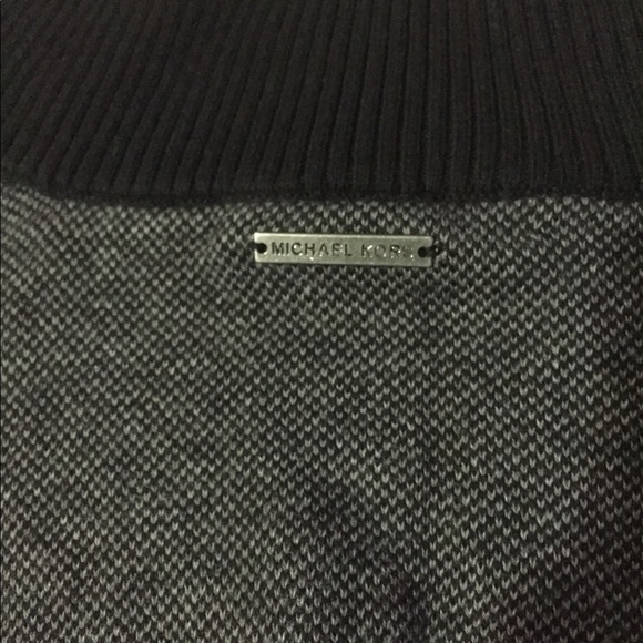 🎉HP🎉NWT Michael Kors Men's zip up sweater - Picture 6 of 6