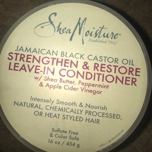 Jamaican black castor oil leave in conditioner