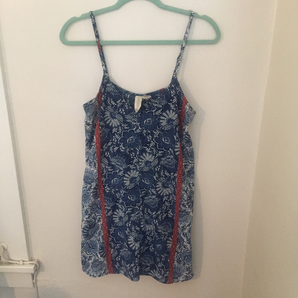 Blue cami dress