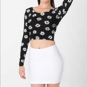 FINAL SALE‼️ AMERICAN APPAREL PONTE MINI SKIRT