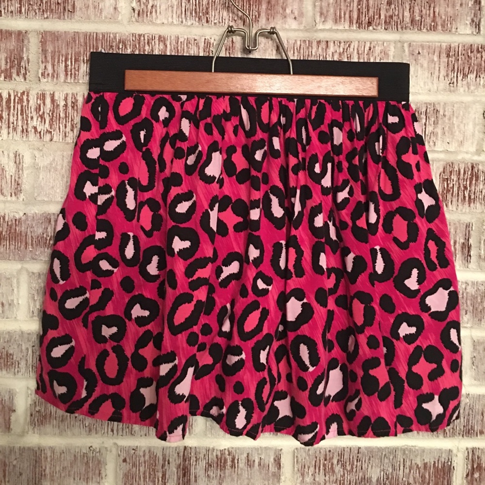 Animal Print Skirt