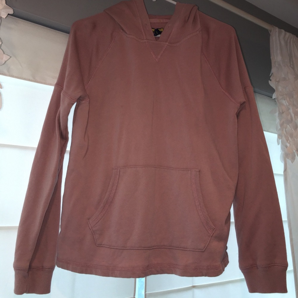 Rose pink comfy hoodie