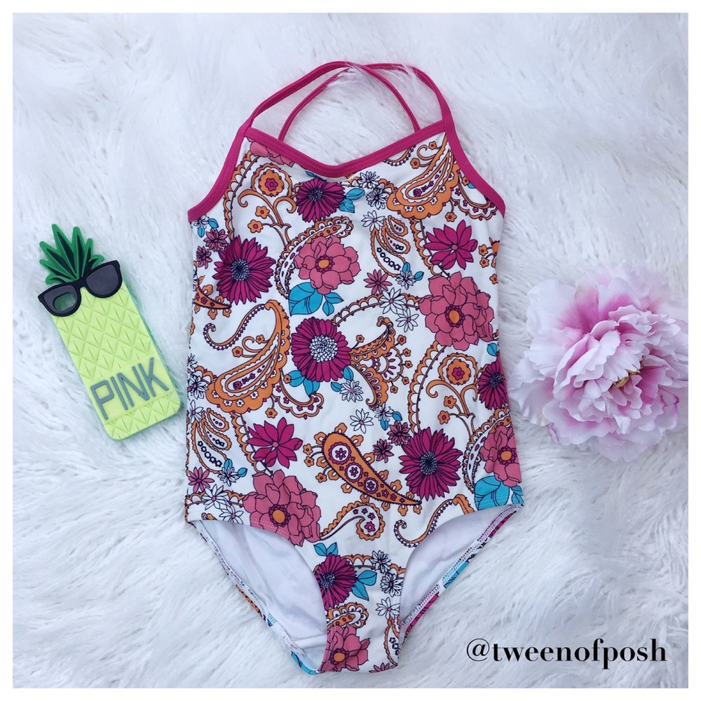 Tucker + Tate Floral One-Piece Swimsuit